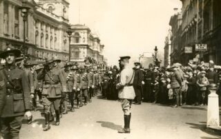Anzac Day UK 1919 - heroic men