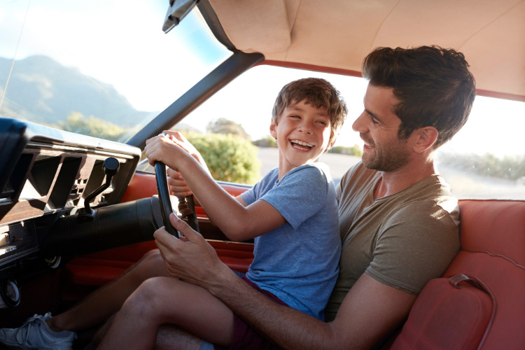 driving with dad
