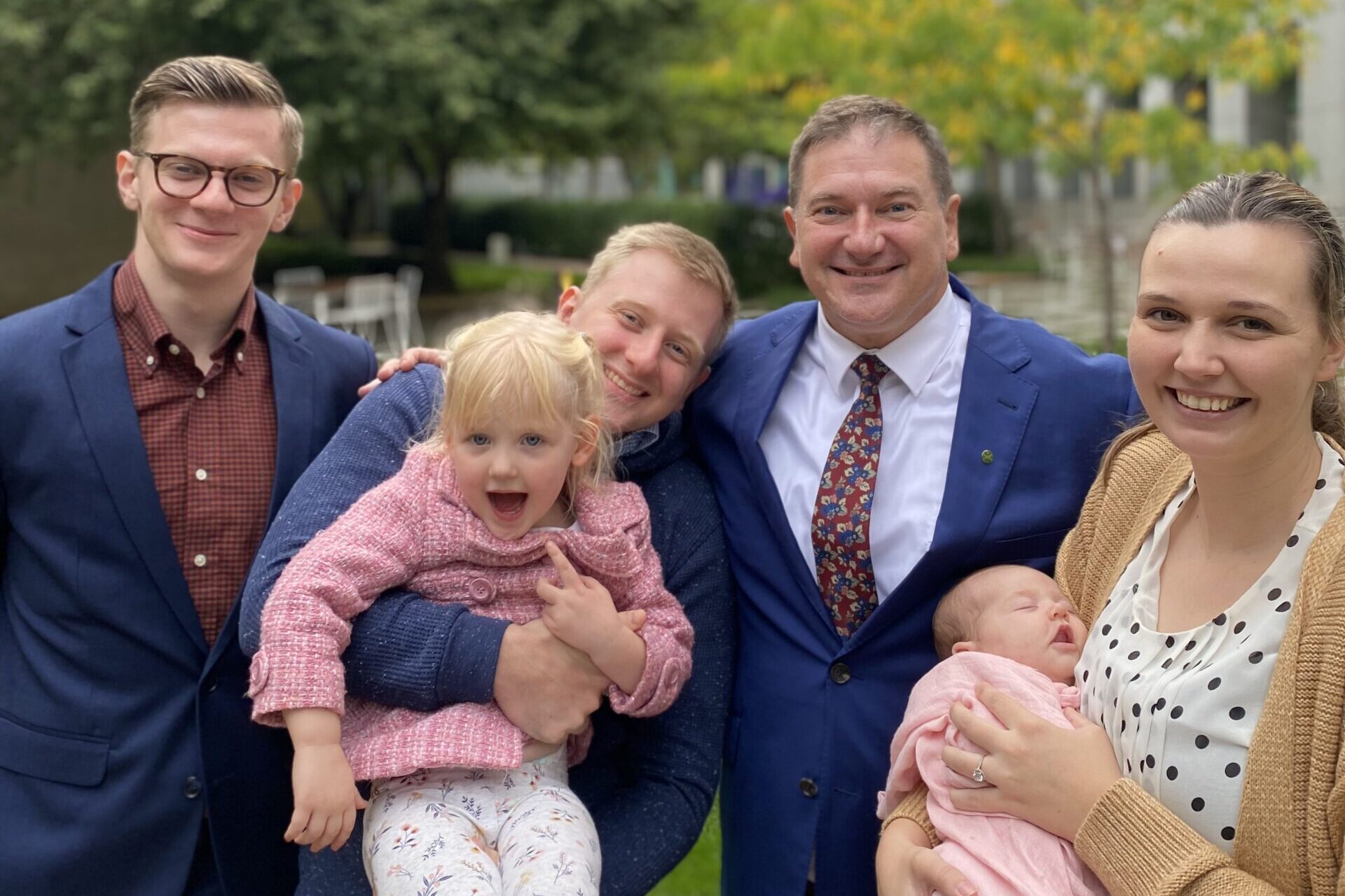 Llew-and-Family-Parliament-scaled-e1779540513948 A Man on a Mission – Llew O’Brien, Special Envoy for Men and Boys